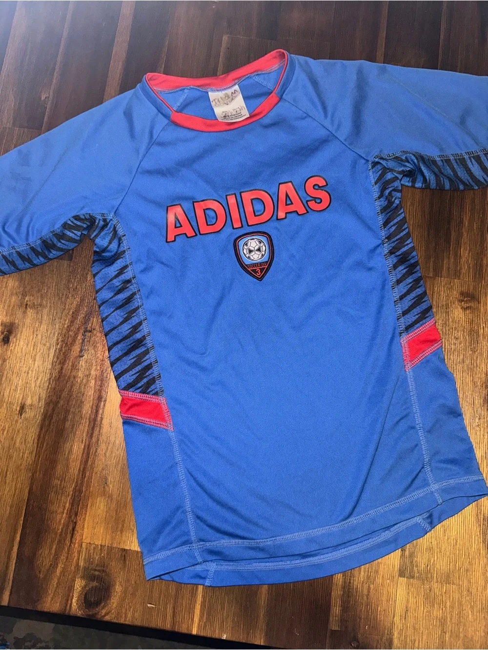 Adidas Soccer Performance Dryfit Style Short Sleeve Shirt - Youth Size 7